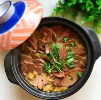 Make A casserole with lamb and liver step 11