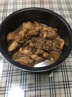 Make Chicken stew mushrooms step 6