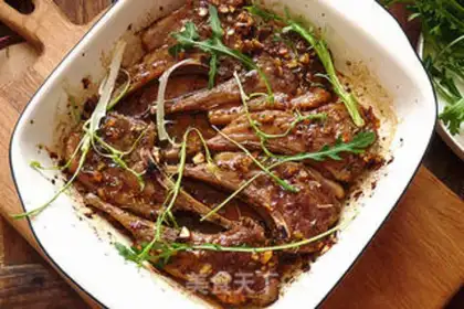 Make Mustard vanilla roast lamb chops step 7