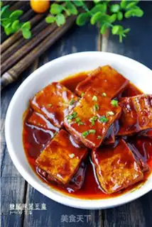 Make Sweet sauerkraut tofu step 5