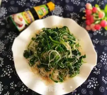 Make A spinach mix fan step 8