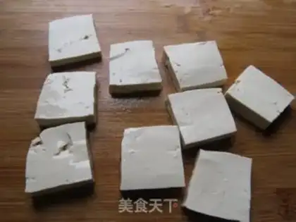Make Bear tofu step 1