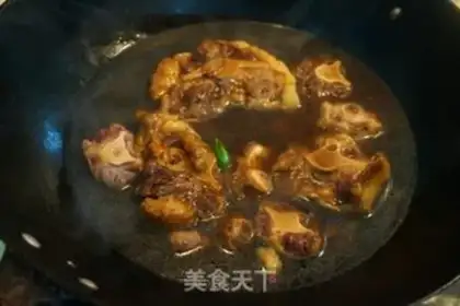 Make Red-burned cowtails step 4
