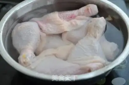 Make Red chicken legs step 1