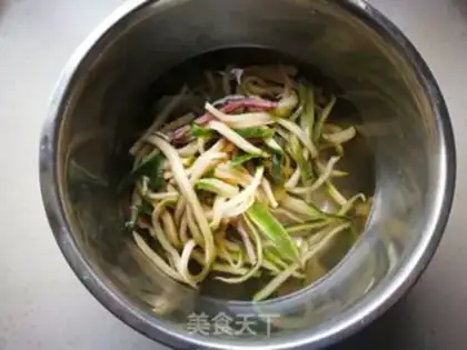 Make Sniffle radish dry step 0
