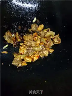 Make Potato chicken step 5
