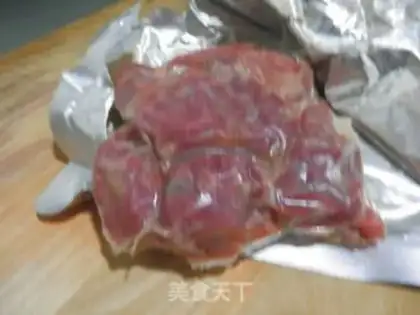Make Pancakes and beef step 1