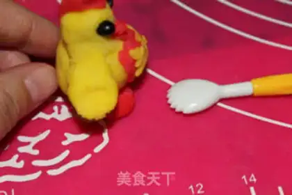 Make Chicken year, sweet rice cake step 8