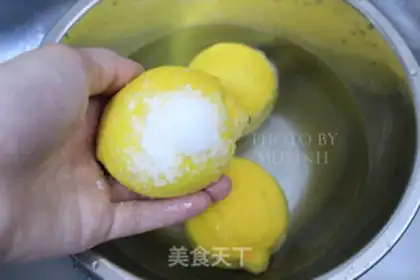 Make Sugar lemon step 1