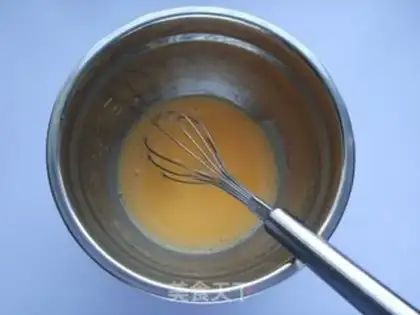 Make Tea cream cake step 1