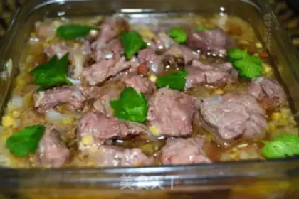 Make A bowl of lamb step 6