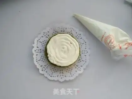Make Tea cream cake step 12
