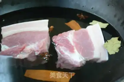 Make Garlic white meat step 1