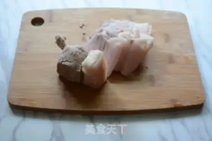 Make Garlic white meat step 2