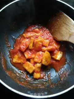 Make Cheese sauce, tofu step 7