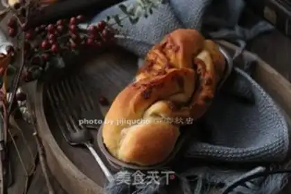 Make Sweet peanut butter braid bread step 12