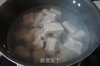 Make Lazy sugar veggie ribs step 1