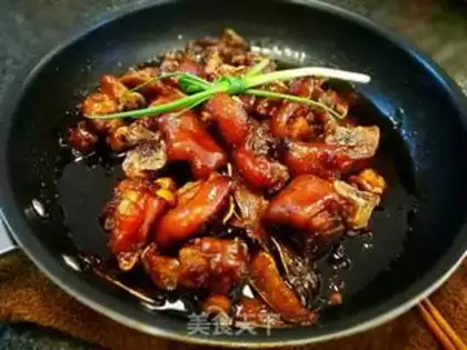 Make Simple pig-foot ginger step 7