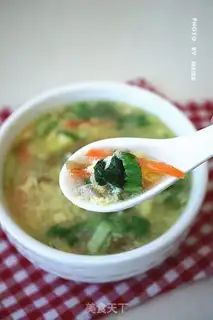Make Squeeze meat soup step 12