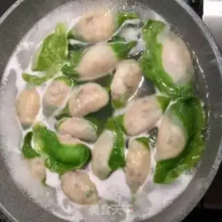Make Emerald white dumplings step 12