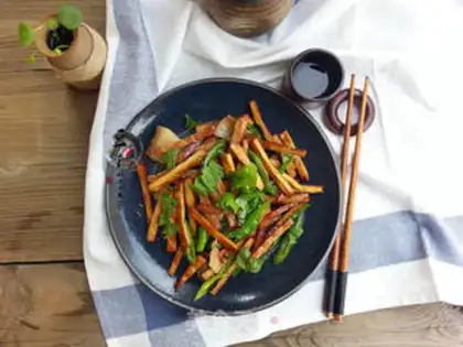 Make Spicy pepper dry step 6