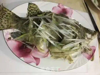 Make Steamed salmon step 2