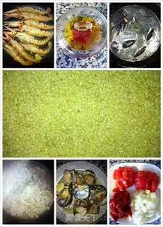 Make Spanish seafood step 1