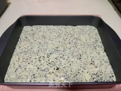 Make Peanut, black sesame cow, sugar step 11