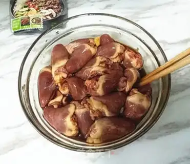 Make The Korean-sappy duck heart step 3