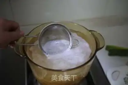 Make Bean sauce and crystal sheeting step 10