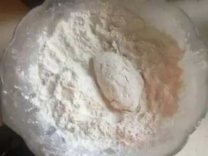 Make Fry wings step 5