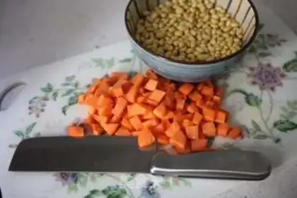 Make Bean sauce and crystal sheeting step 11