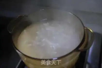 Make Bean sauce and crystal sheeting step 12