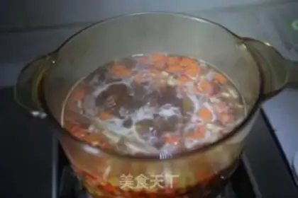 Make Bean sauce and crystal sheeting step 16