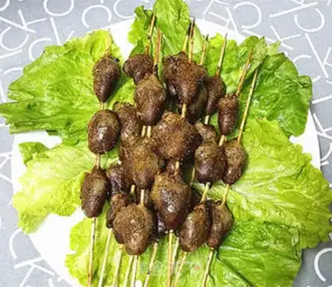 Make The Korean-sappy duck heart step 10