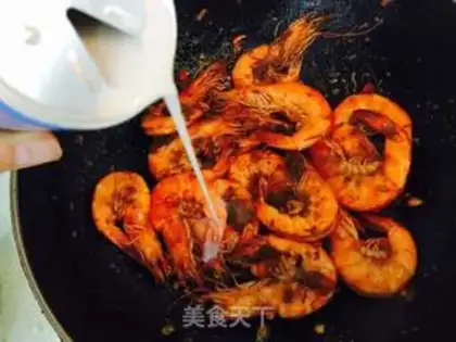 Make Curry shrimp step 5