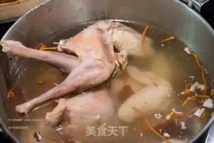 Make Coconut chicken soup step 2