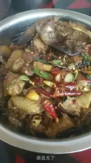 Make Sichuan spicy chicken step 5