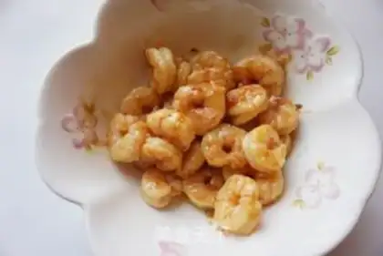 Make Garlic orchid shrimp step 4