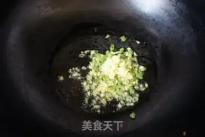 Make Garlic orchid shrimp step 5