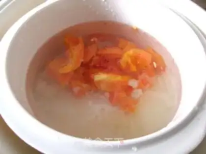 Make Pumpkin snow clams step 4