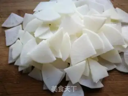 Make The radish step 1
