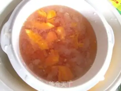 Make Pumpkin snow clams step 5