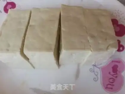 Make Korean tofu step 1