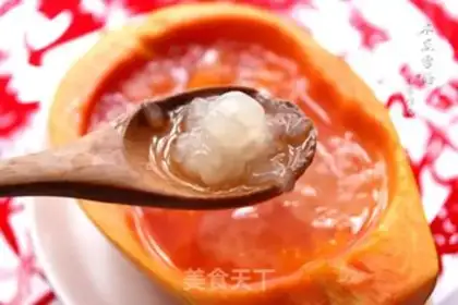 Make Pumpkin snow clams step 8