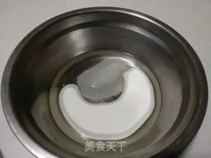 Make Tea marble cake step 1