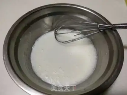 Make Tea marble cake step 2