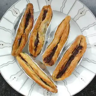 Make Red bean pie is easy to make step 6