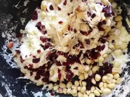 Make Cranberry peanut butter step 6