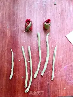 Make Red roses step 15